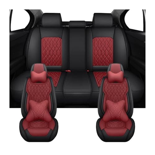 Housses de siège auto universelles bordeaux pour Opel Astra et Grandland X