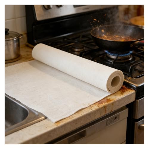 ERRULAN Oil Absorbent Mat Kitchen, 39.37in Width Universal Containment Oil