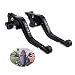 Fits Yamaha FZ-07 MT 07 Brake Clutch Levers Shorty for FZ07 2014 2015 2016 2017 2018 CNC Black