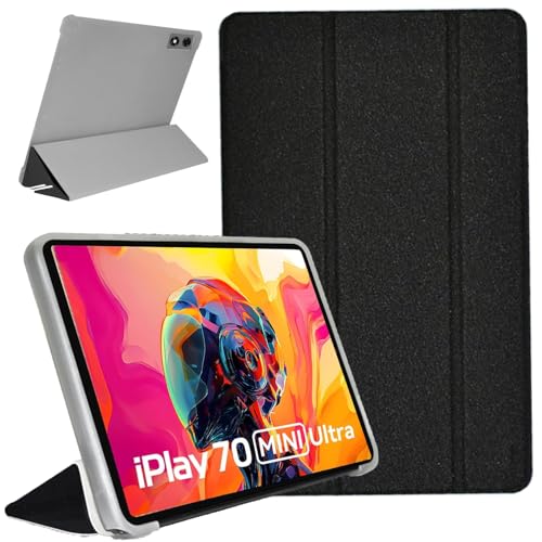 (2024����)For ALLDOCUBE iPlay70 mini Ultra �^�u���b�g 8.8�C���` �P�[�X �J�o�[�yHNWEIWEI �z 360°�S�ʕی� �O�܃X�^���h�����p���� PU���U�[�O�� ���n�}�C�N���t�@�C�o�[ ���C�z�� �S�ʕی�^ �C��