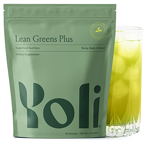 Yoli® Lean Greens Plus - Super Greens Powder - Greens Superfood Powder Supplement - 14 OZ