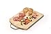 KitchenCraft - Tagliere da portata in legno, con manico in ferro, 41 x 26 cm