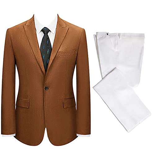 Costume à un bouton haut de gamme | Revers en pointe et finitions tuxedo