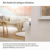 Eve Thermo (Matter, 4. Gen.): Smartes Heizkörperthermostat, LED-Display, Heizkosten sparen, funktioniert mit Alexa, Apple Home, Samsung SmartThings, Google Home, benötigt Thread Border Router – Ansicht 2