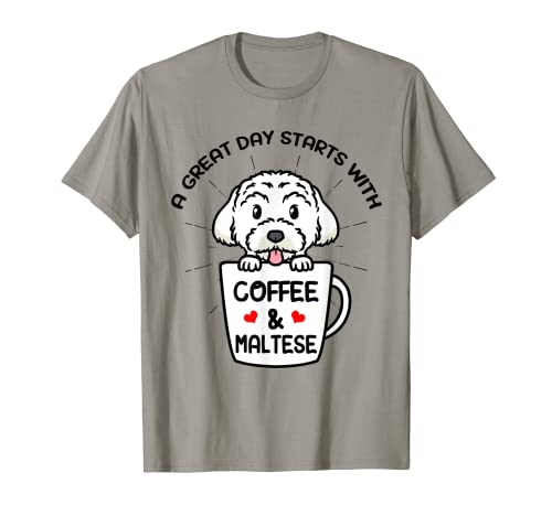Bichón Maltés Perro Camiseta