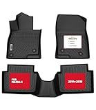 orealtrend Car Floor Mats Liners Replacement for Mazda 3 2014-2018 Hatchback/Sedan Heavy Duty All Weather Guard Front & Rear Carpet-Custom Fit-Tough/Durable/Odorless Black Interior Accessories