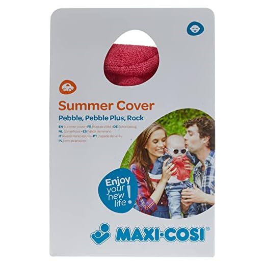 Maxi-Cosi 8737808110 sommaröverdrag/skyddsöverdrag för babyskål Maxi-Cosi Rock och Maxi-Cosi Pebble Plus, rosa