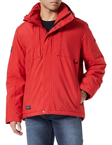 Preisvergleich Produktbild camel active Herren teXXXactive® Funktionsjacke aus recyceltem Polyester Rot menswear-52