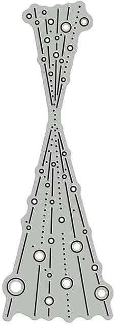 Bubble Spotty Line Cutting Die Cuts, DIY Crafts Template Bubble Spotty Line Scrapbook Cards Cutting Dies Cut Stencils for DIY Embossing Card Making Decorative Paper Dies Scrapbooking