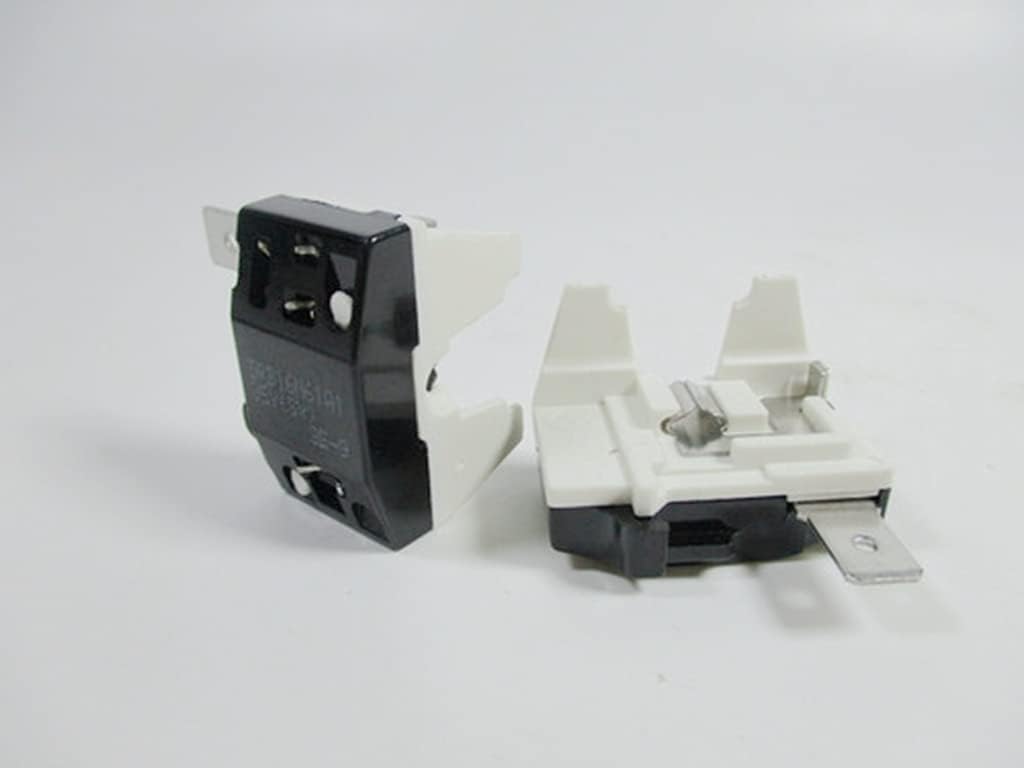 2PCS Flat Overload Protector DRB16N61A1 MV35Y compatiable for Refrigerator 600a Compressor with 4.8MM Wide Insert