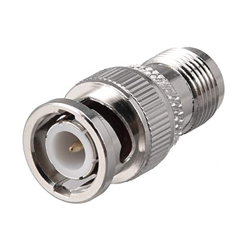 Image of sourcing map BNC Male to TNC Female Brass Cable Connector Adapter
