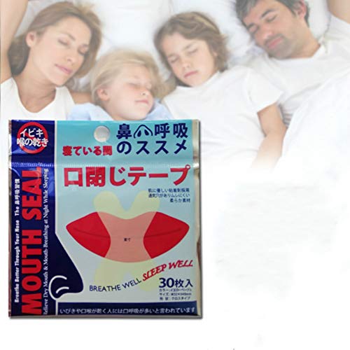 Sleep Strips by WUKESI Advanced Gentle Mouth Tape to Prevent Mouth Breathing, Tape Closed Mouth to Stop Snoring 4 Lot -120Pieces