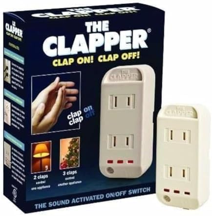 The Clapper Sound Activated On/off Switch, 1 Each