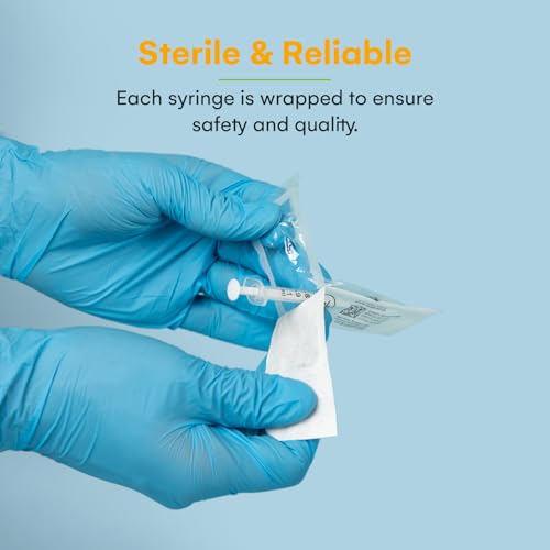 Care Touch CTSLL1-VC Syringe with Luer Lock Tip, 1ml, 100 Syringes without a Needle - Thumbnail 5