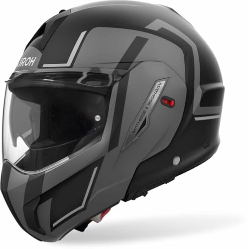 Airoh Mathisse II Genius Helmet, black matt/grey, S (55/56)