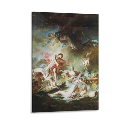 Toile La création du soleil François Boucher pour habiller un mur blanc vide 40x60