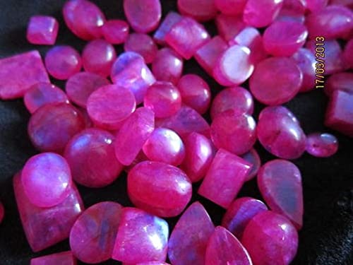 Pierre de lune arc-en-ciel rose cabochons LKBEADS pour haute bijouterie