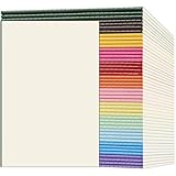 ZCZN 48 Pack Colorful Blank Notebooks Bulk, A5 Journals with 12 Colors, 60 Pages/30 Sheets, 8.3x5.5 Inch, Plain Paper, Travel Writing Journal Notebooks for Work & School