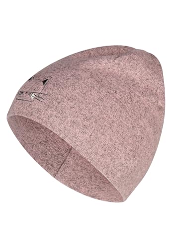 Sterntaler Beanie aus weichem Jersey mit Melange-Effekt -...