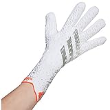 adidas predator torwarthandschuhe 2018 PRED GL PRO adidas Männer Goalkeeper Gloves (W/O Fingersave) Pred Gl Pro, White/Ironmt/Solred, GV0259, 10 EU