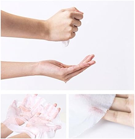 100 pcs Compressed Facial Mask Sheet Beauty DIY Disposable Mask Paper Natural Cotton Skin Care Wrapped Masks Normal ThickGet a Small Mask Bowl Free