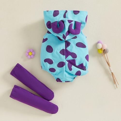 Baby Halloween Costumes Bee/Pumpkin/Ghost Costume Zipper Hooded Sleeveless Romper Stockings Infant Halloween Clothes 5