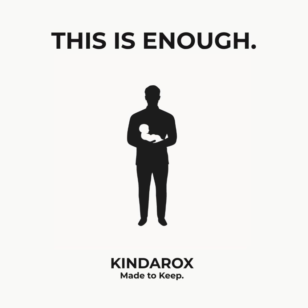 THIS IS ENOUGH.: A quiet book about being a dad