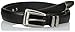 NCAA Auburn Tigers Black Tip Leather Concho Belt, 44