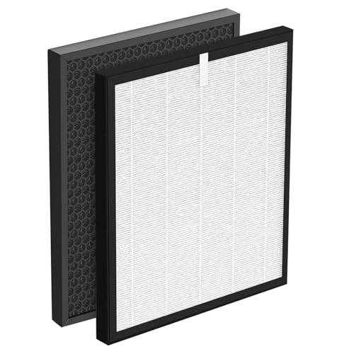 P500 Filter Replacement for BONECO P500 Air Purifier, Models: A501 / A502 / A503, H13 True HE-PA filters used for Pet Hair, Smo-ke, Dust, Aller-gies, Pet dander, Pet od-or, particles