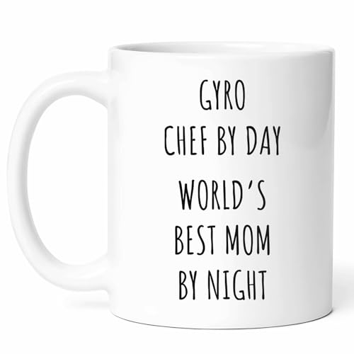 Gyro Mom Chef Mug - Mediterranean Cuisine Coffee Cup -