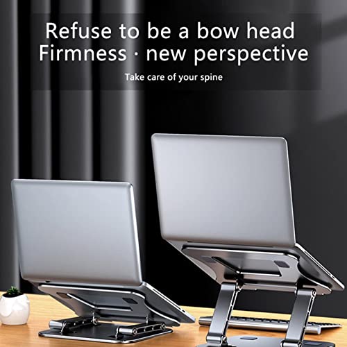 Soporte Plegable Ajustable para Laptop de Aluminio miniatura 2