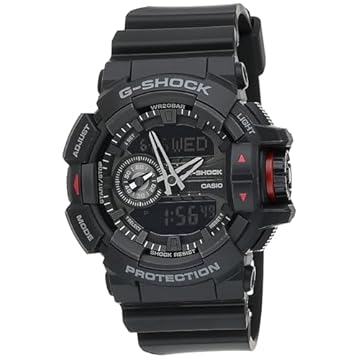 Relogio Masculino Casio G-shock Anadigi Ga-400-1bdr -preto