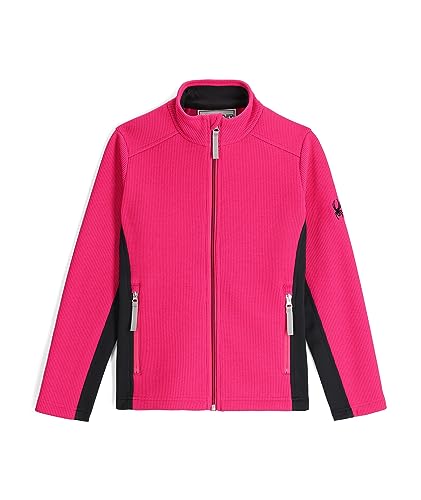 Chaqueta Spyder Bandita con forro polar rosa de niña XL