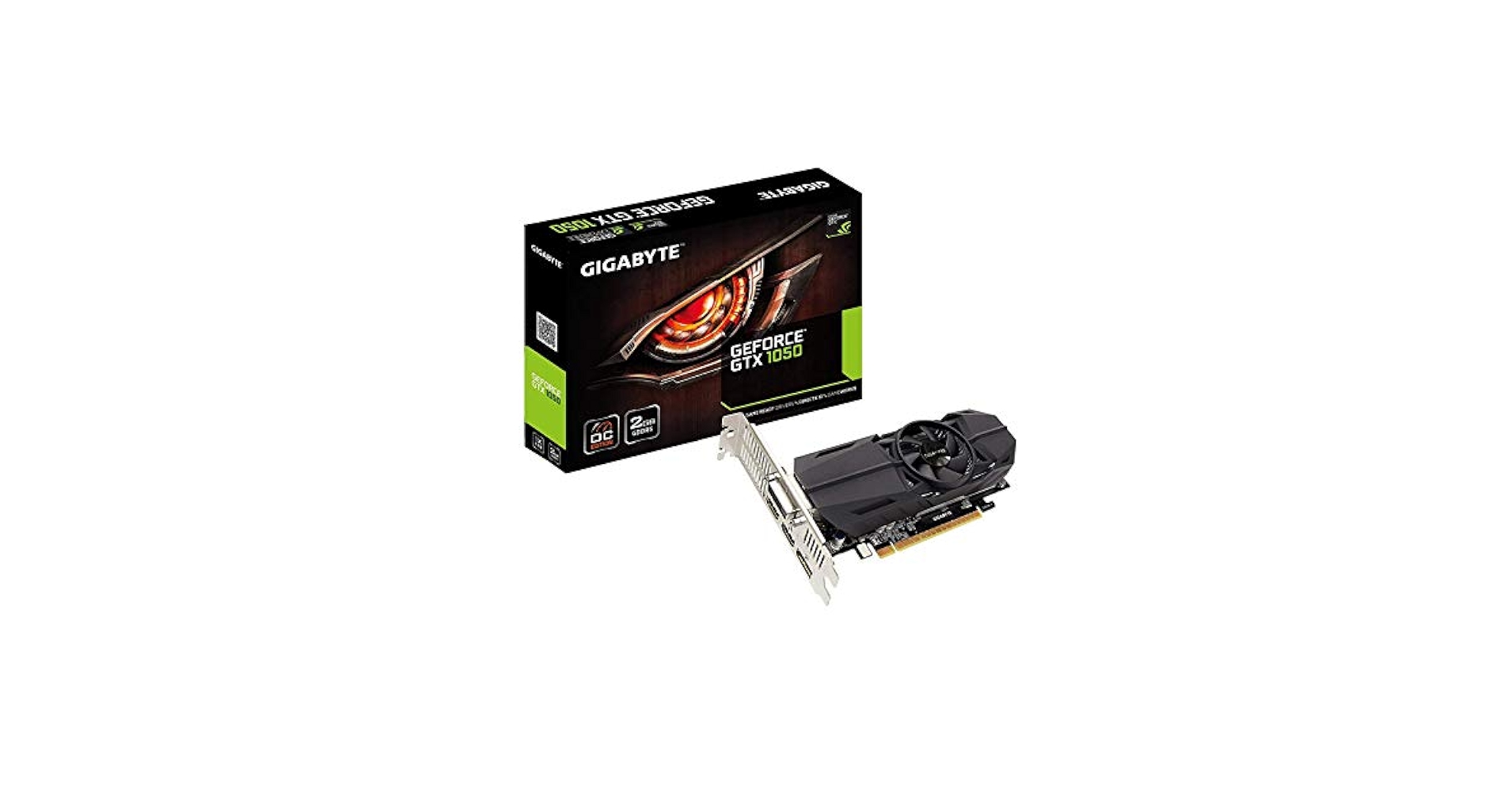 GIGABYTE製 GeForce GTX1050 LP ロープロファイル 玄人志向からロープロファイル仕様のGEFORCE GTX 1050 Ti GPU