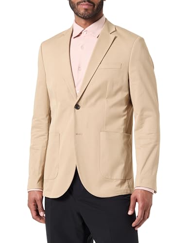 JACK & JONES Jpraustin Blazer Chaqueta de Traje, Travertino/Ajuste: Corte Ajustado, 58 para Hombre