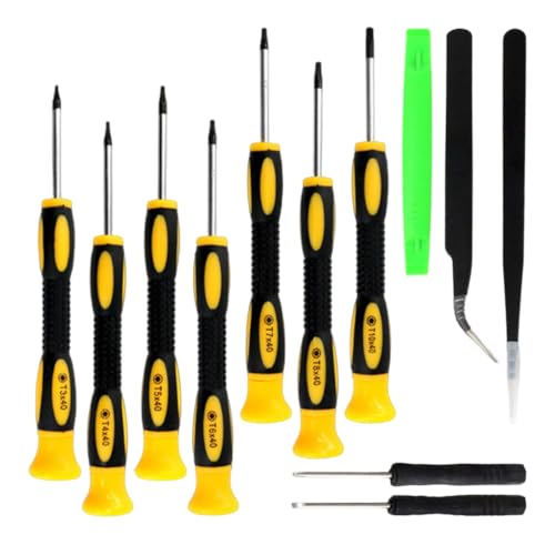 Juego De Destornilladores De Flor De Ciruelo De 12 Piezas, Especificaciones T5 / T6 / T7 / T8 / T10, Adsorción Magnética, Mango Estable, Desmontaje Y Montaje De Dispositivos Electrónicos.