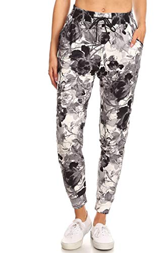 Image of Leggings Depot Premium Jogger Women's Popular Print High Waist Track Pants(S-XL)