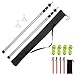 ABDQPC Telescoping Tarp Poles Set of 2 Adjustable Aluminum Rods for Tent Fly and Tarps,Extending Portable Collapsible for Camper Awning Tarpaulin Camping