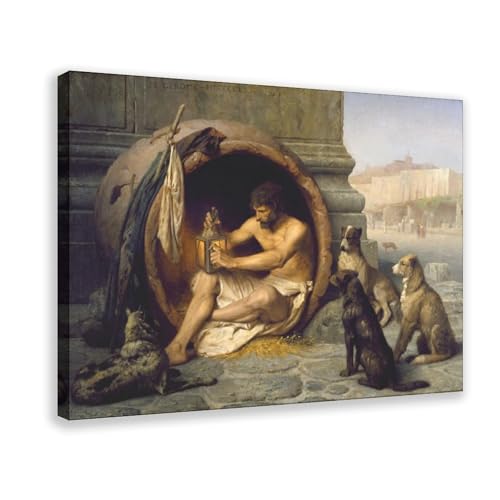 Posters Diogenes Jean-léon Gérôme Idéal pour Bureau et Salon