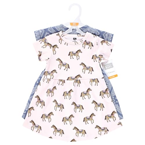 Image of Hudson Baby Girl's Cotton Dresses