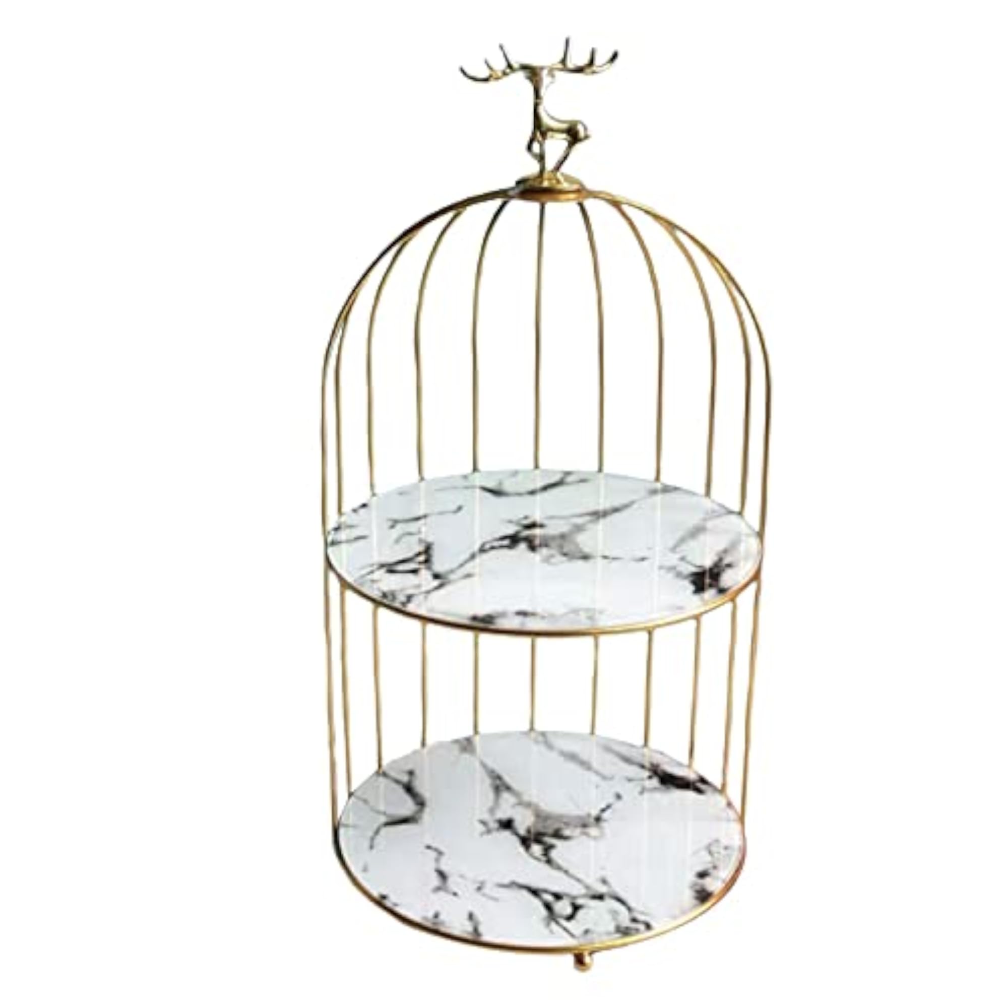 Bird Cage Makeup Organizer Lipstick Storage Rack