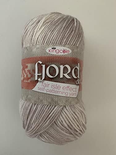 King Cole Fjord DK - Fair Isle Effect Knitting Yarn (4545 Stavanger)