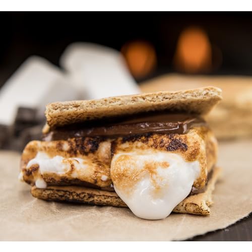 CRUX Marshmallow S'mores Maker - Smores Kit With Marshmallow Roasting Sticks and 4 Trays for Graham Crackers, Chocolate, and Marshmallows - Movie Night Supplies - Black by Crux - Image 7