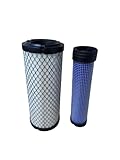 BANGTE Outer Inner Air Filter 87682998 84539215 Fits for Case IH & New Holland Tractor, 87290073