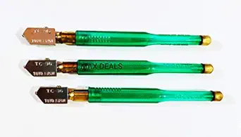 MAX DEALS GLASS CUTTER/OIL CUTTER 3 PCS