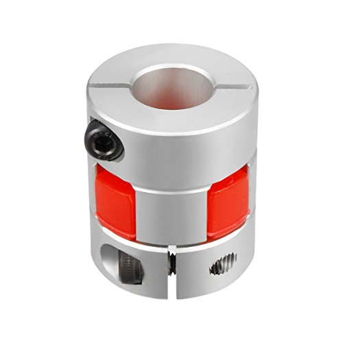 sourcing map Accouplement élastique accouplement complet flexible moteur 30mm dia 35mm Long 10 à 14mm
