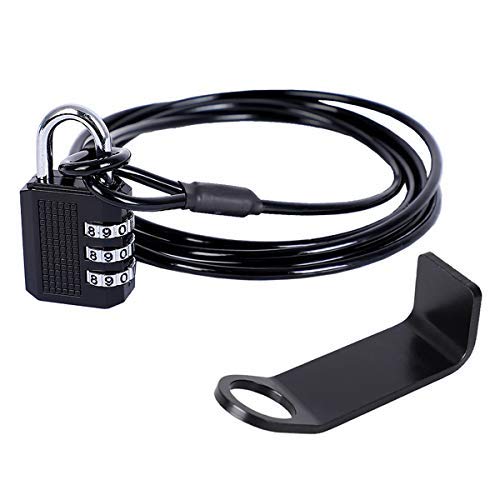 Aieve Cable Lock and Bracket for YETI Cooler, 6ft Heavy Duty Cooler Lock, Cooler Accessories for Secure YETI/Rtic Cooler