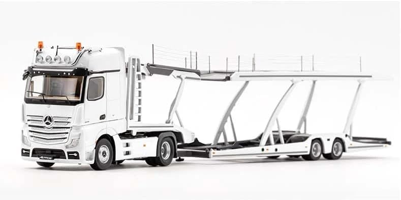 Auto Transporter White 1/64 Diecast Model by GCD KS-069-400