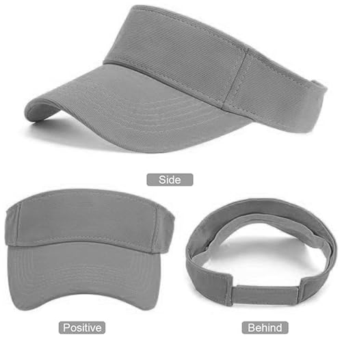 Kinder Visor Cap UV-Schutz Schirmmütze für 4-10 Jahre Mädchen Jungen UPF 50+Sommerhut Golf Tennis Kappe Sport Mütze Running Strand Visier Cap Atmungsaktiv und Schweißabsorbierend Sonnenhut Sommerkappe