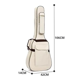 DFGHJK Housse de guitare rembourrée Oxford Universal Instrument Shoulder Guitar Bag Sac de sangle acoustique en coton… - Les Beatles, Paul McCartney, John Lennon, RIngo Starr, George Harrison DFGHJK Housse de guitare rembourrée Oxford Universal Instrument Shoulder Guitar Bag Sac de sangle acoustique en coton… – Image 2